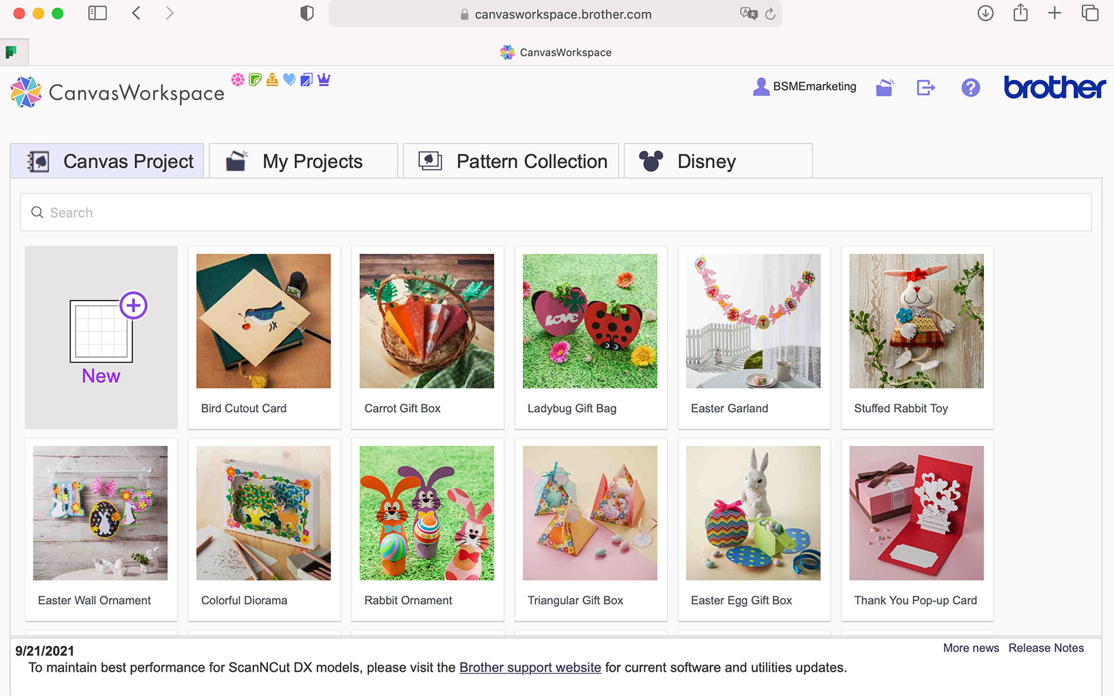 Canvas Workspace Online Version