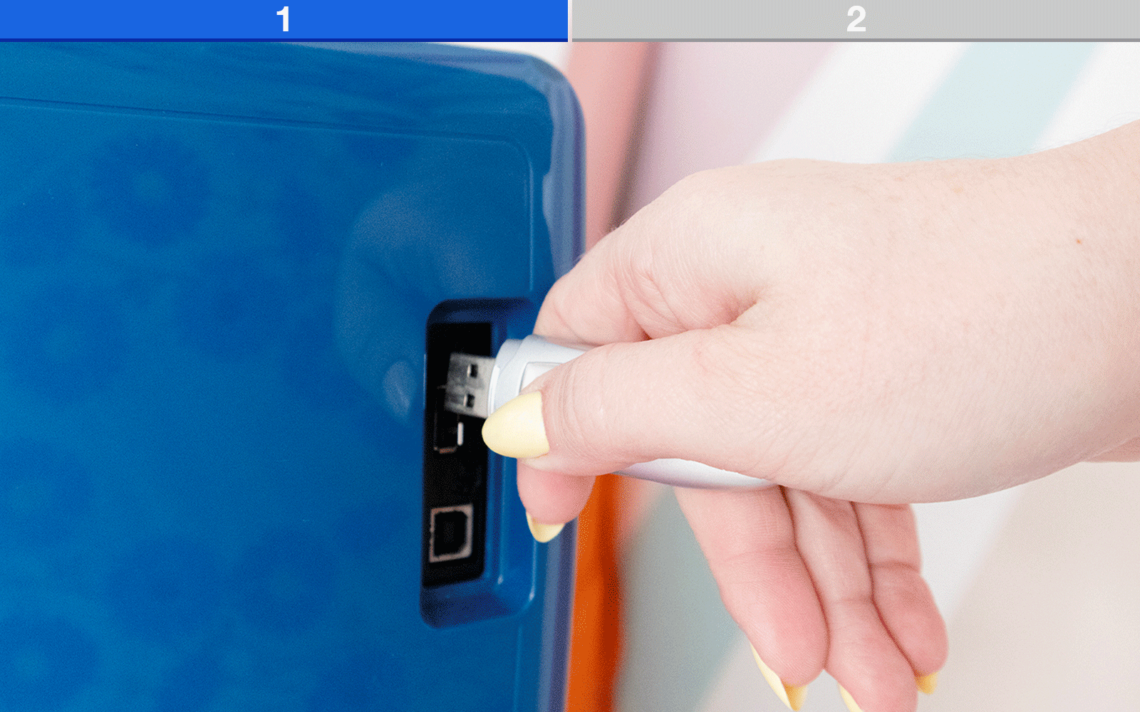 ScanNCut screen showing flower cutting file loaded  