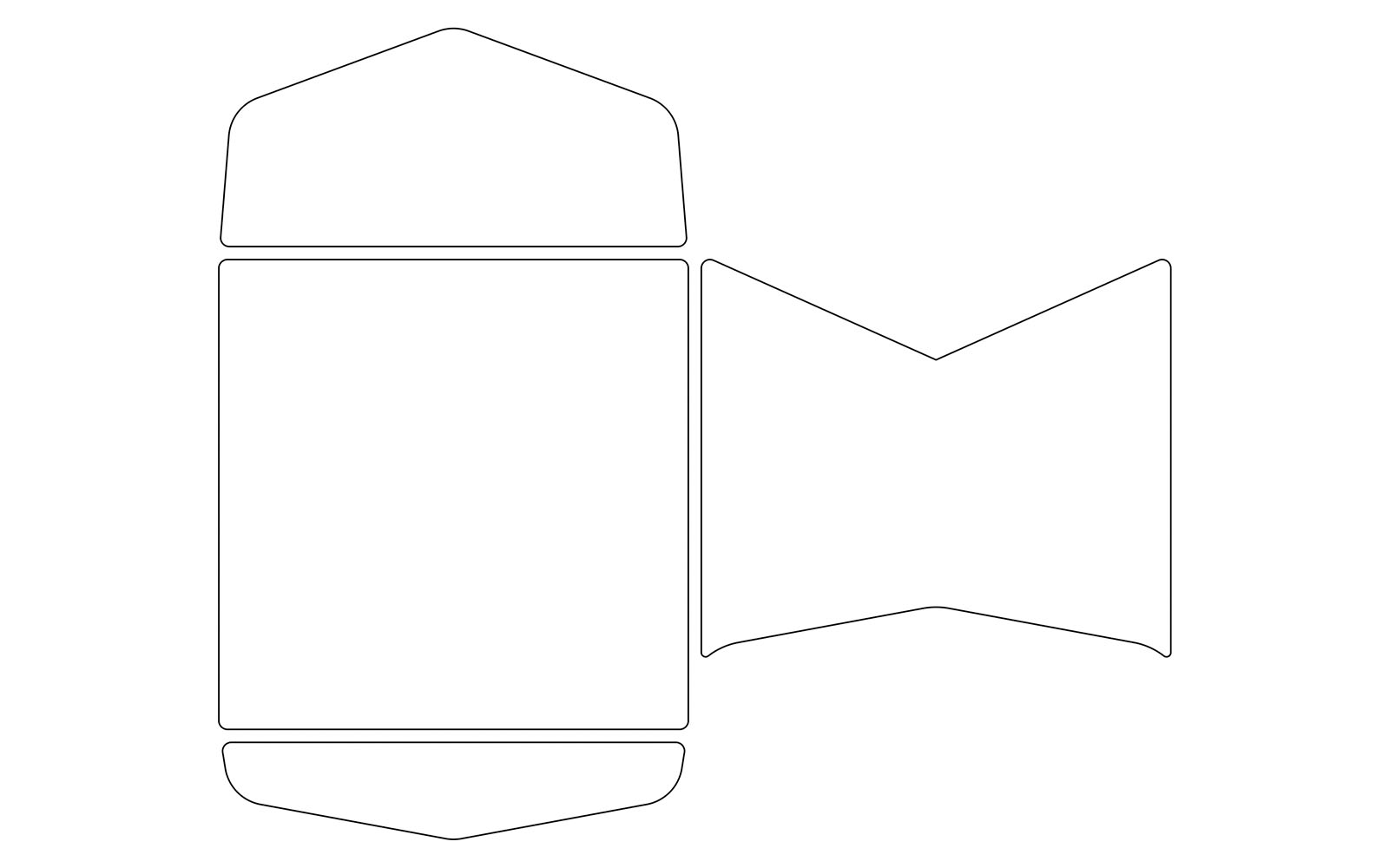 interlocking heart card ScanNCut panels cutting outline