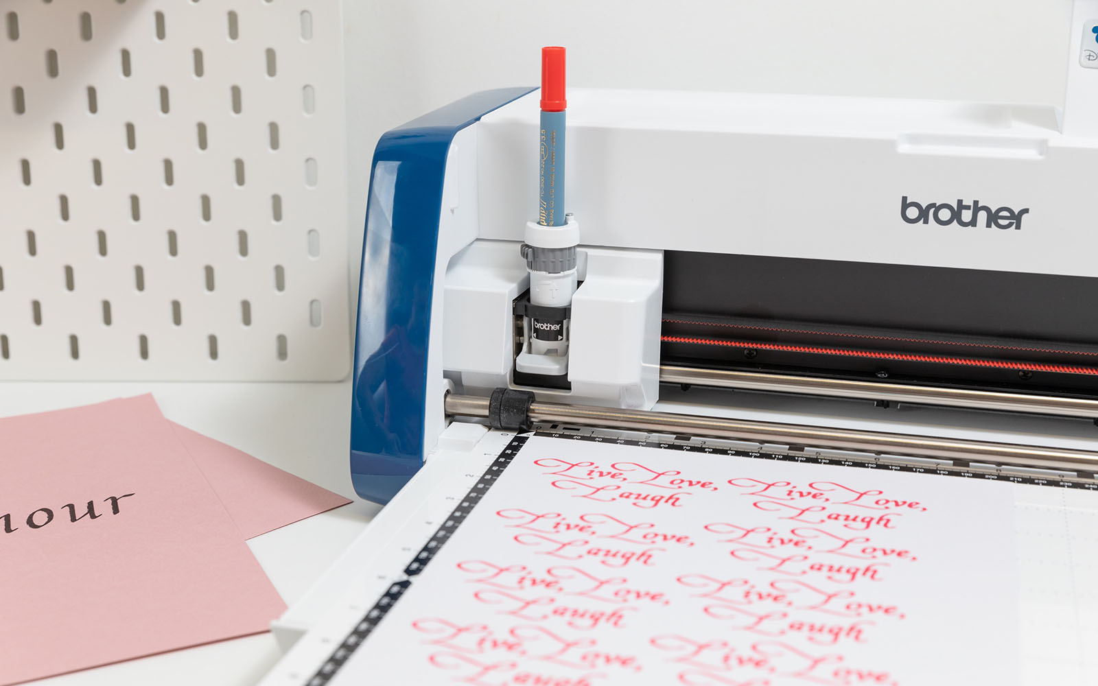 Brother ScanNCut machines with calligraphy pen holder