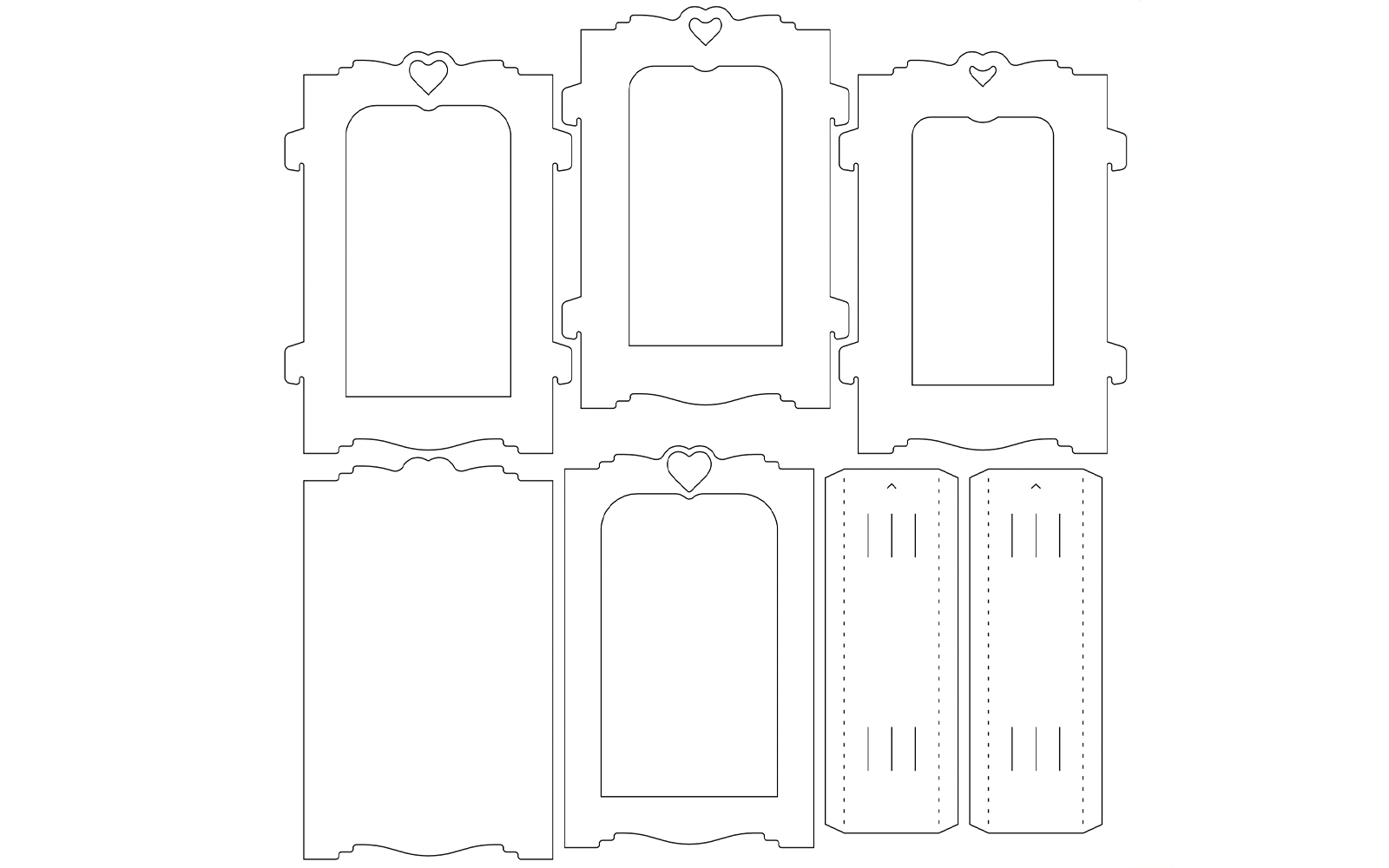 Lignes de découpe ScanNCut de Brother pour un mini diorama pliant