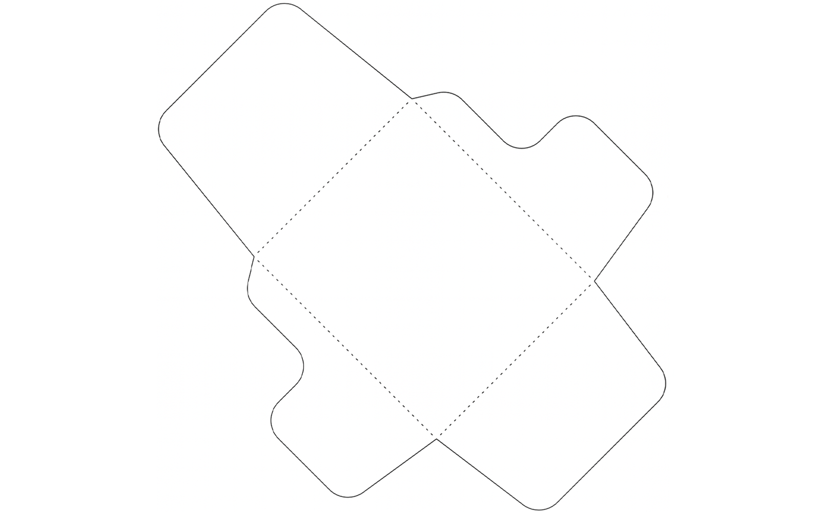 Brother CanvasWorkspace cutting lines for folding diorama card