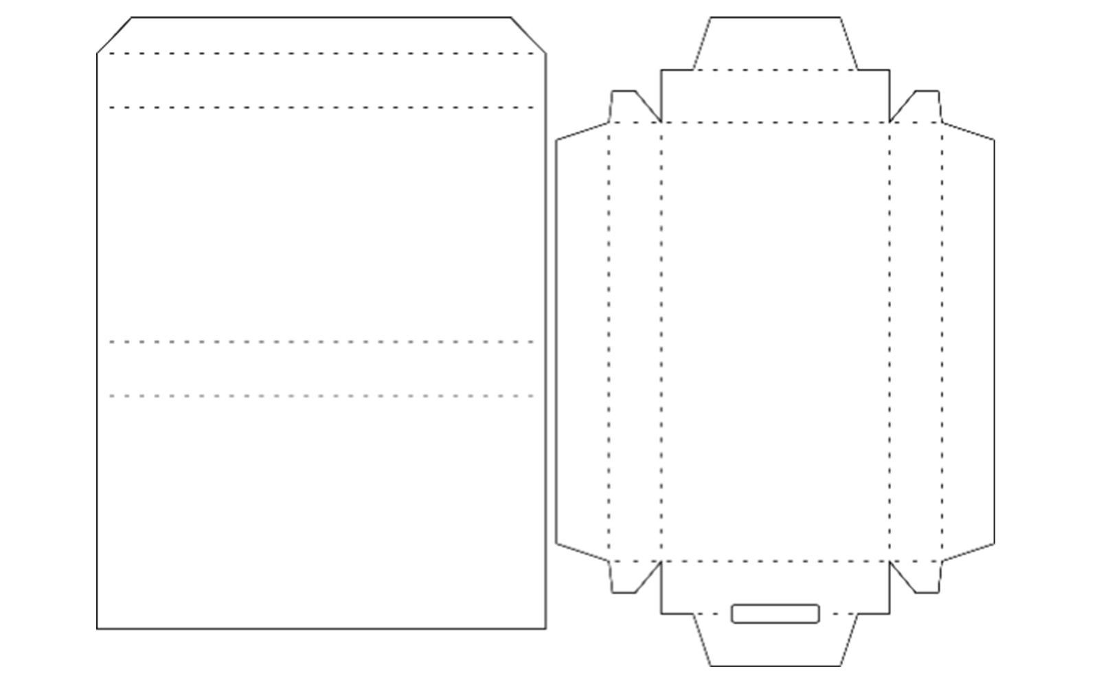 Lignes de découpe Brother CanvasWorkspace pour carte cubes pop-up 