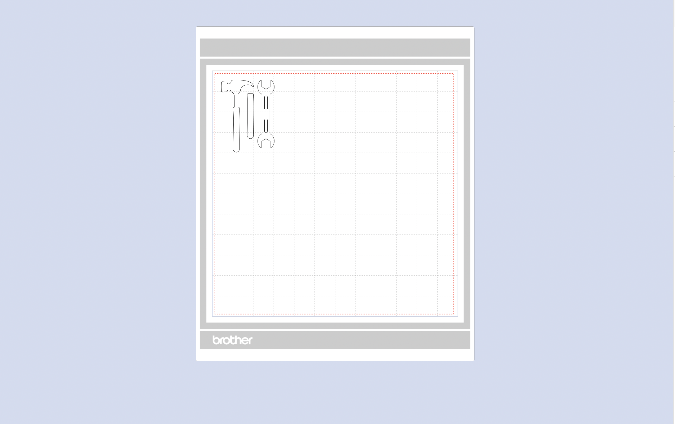 ScanNCut tools kostenloses Schneidemuster