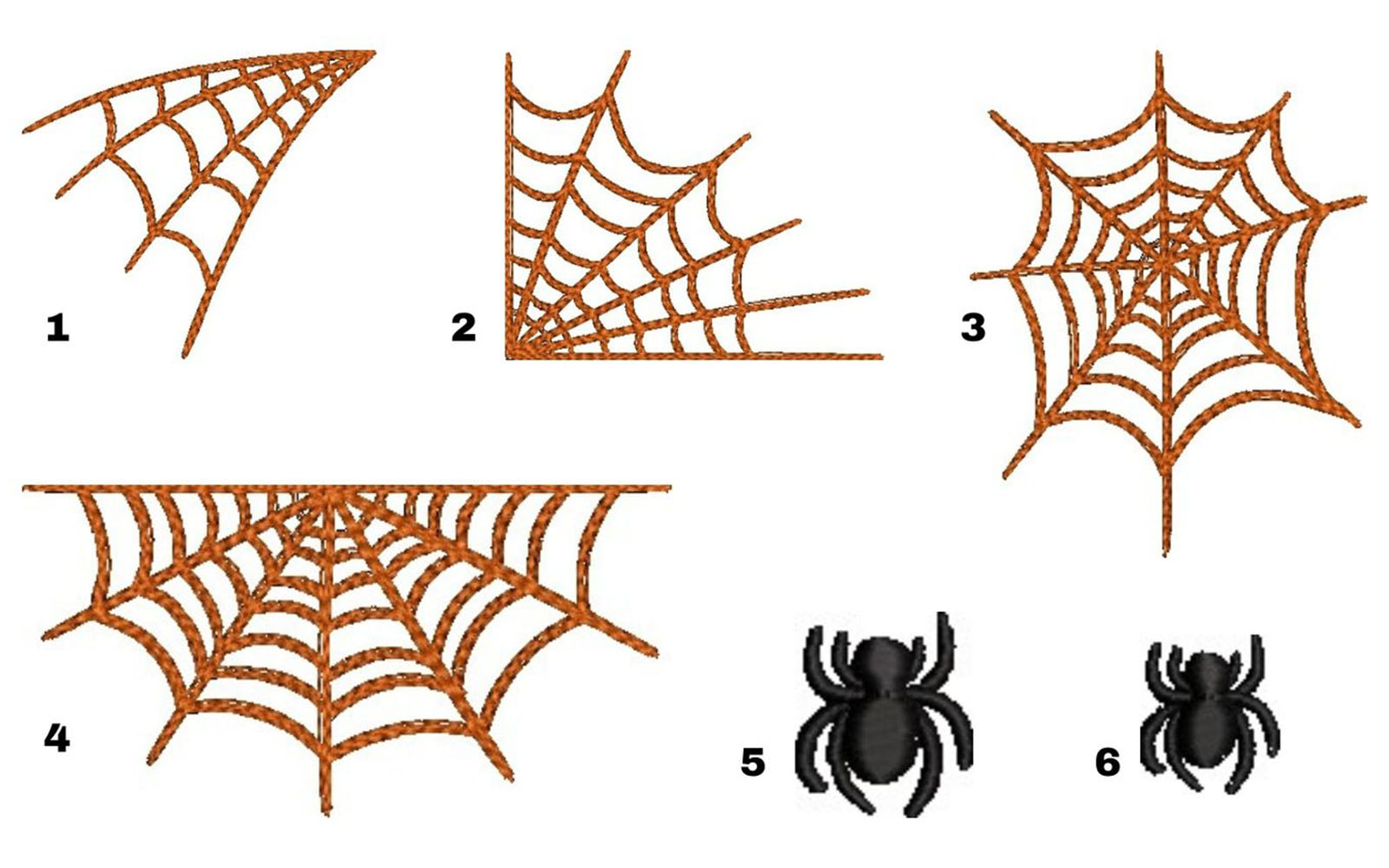 Motifs de broderie téléchargeables.