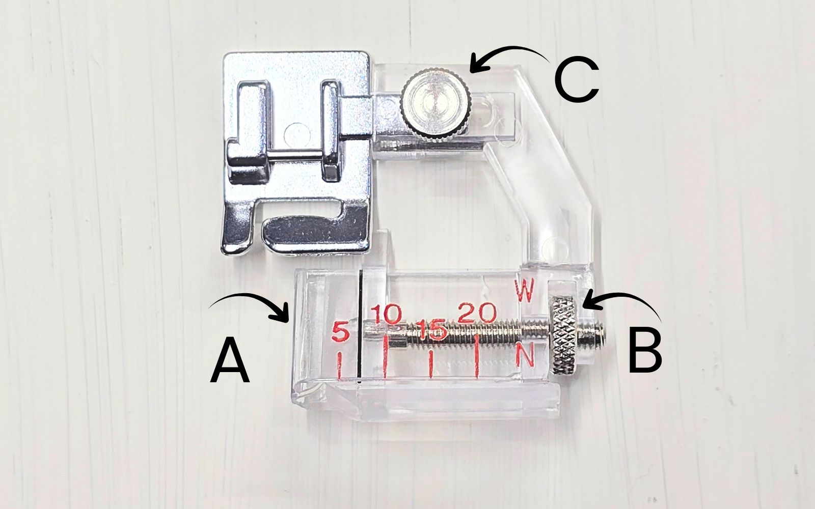 Brother Adjustable Binder Foot sewing machine foot