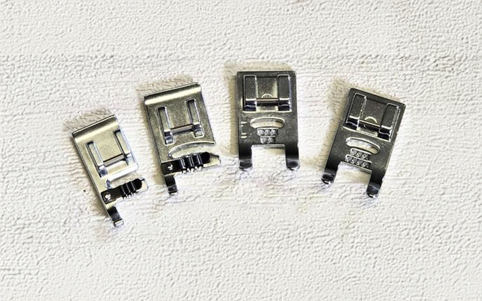 Four Brother cording sewing machine presser feet
