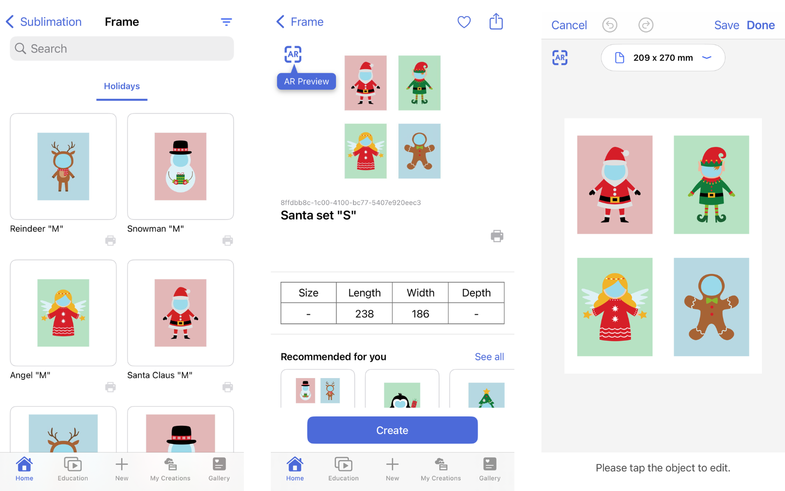 Création d'un motif de sublimation représentant un visage amusant dans Artspira