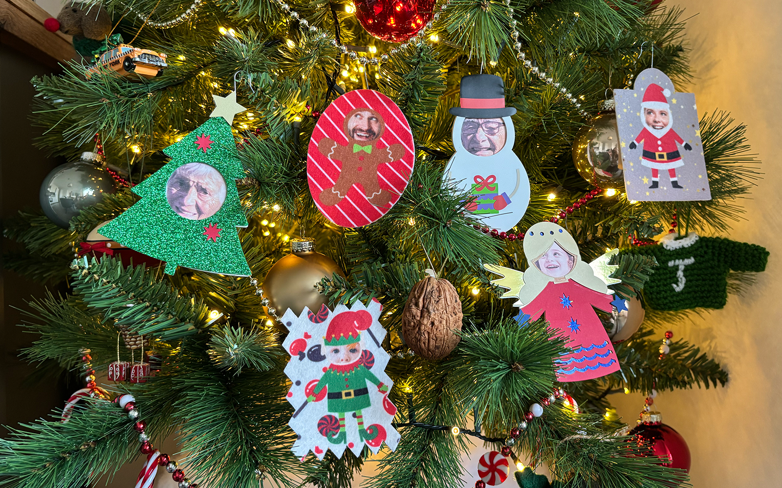 Décorations de Noël photo par sublimation et ScanNCut