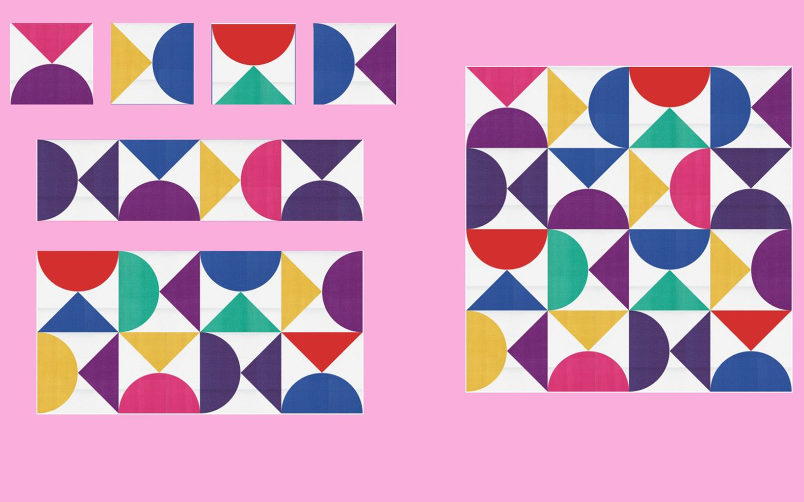 guida alla disposizione dei blocchi di quilt geometrici per il cucito