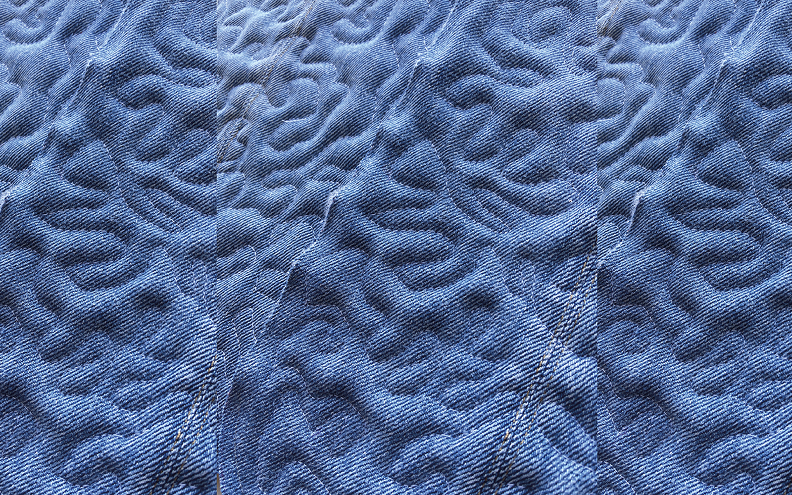 Free Motion Stippling auf der Brother PQ1600S Näh- und Quiltmaschine genäht