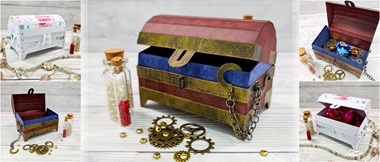 Gentleman Crafter ScanNCut Papierbastel-Schatztruhe 