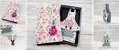Gentleman Crafter ScanNCut shaped apron card and box