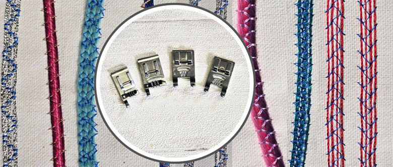 Four Brother cording naaimachine persvoeten