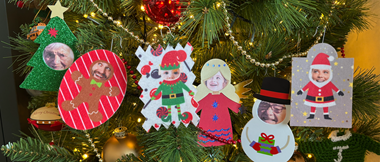 Sublimations- und ScanNCut-Foto-Weihnachtsdekorationen