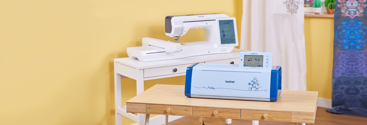Brother Luminaire Maschine und ScanNCut