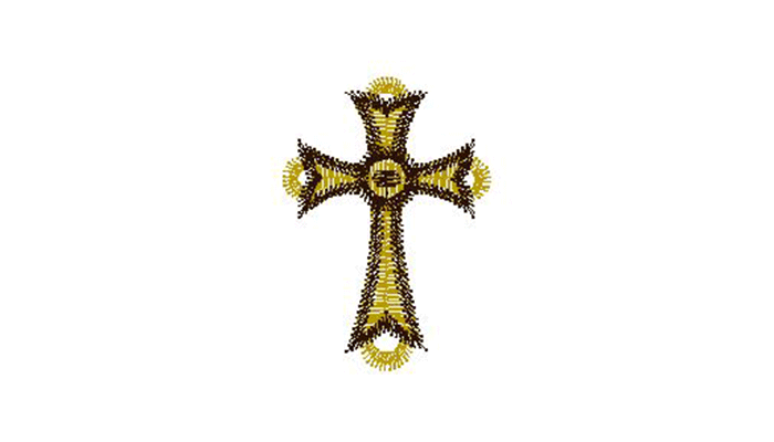 cross embroidery pattern