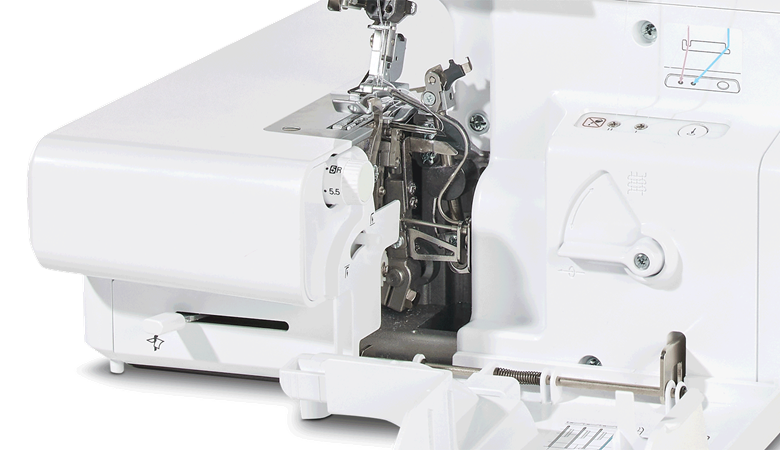 Gros plan des leviers de dégagement rapide de l'Airflow 3000