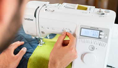 Sewing on the Innov-is A16 sewing machine