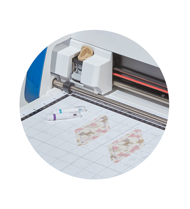 Elementi di trapunta tagliati su ScanNCut SDX2200D 