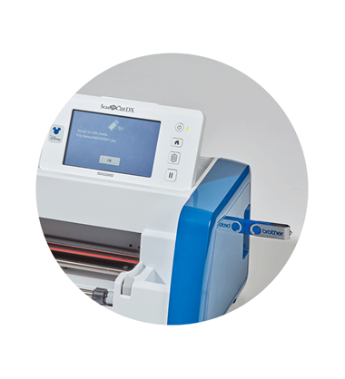 Direkt Scanne auf USB auf Scanncut SDX2200D