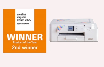 Brother sublimation printer SP1 and Creativeworld award 