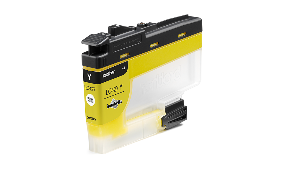 Gelbe Tintenpatrone LC427Y für den Stoffdrucker PrintModa Studio HL-JF1 2