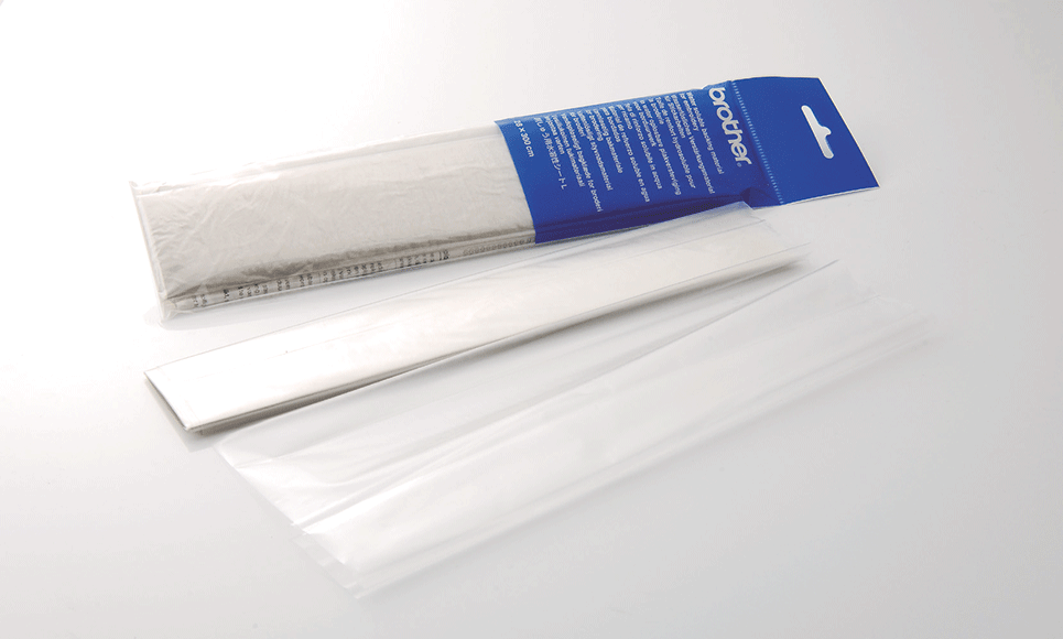 Deux rouleaux de renfort hydrosoluble blanc BM5