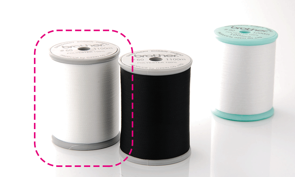 Brother Bobbin Thread EBTCEN (white)