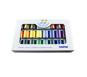 Brother Stickgarn-Set ETS22N - 22 Farben