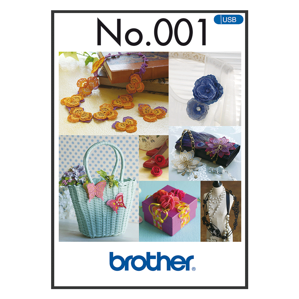 Embroidery USB Collection 1 - 3D combination motifs