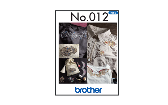 USB коллекция с вышивками 12 - BLECUSB12