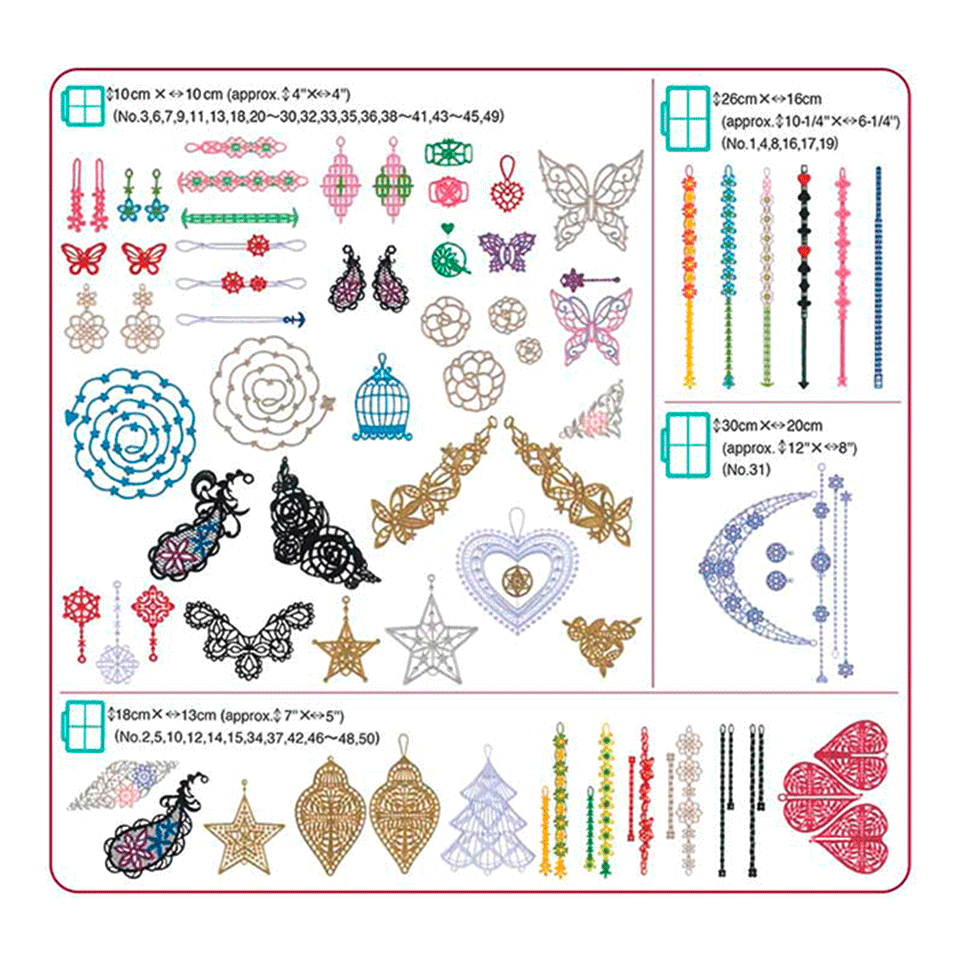 BLECUSB13 Borduurpatronen Collectie 13 2