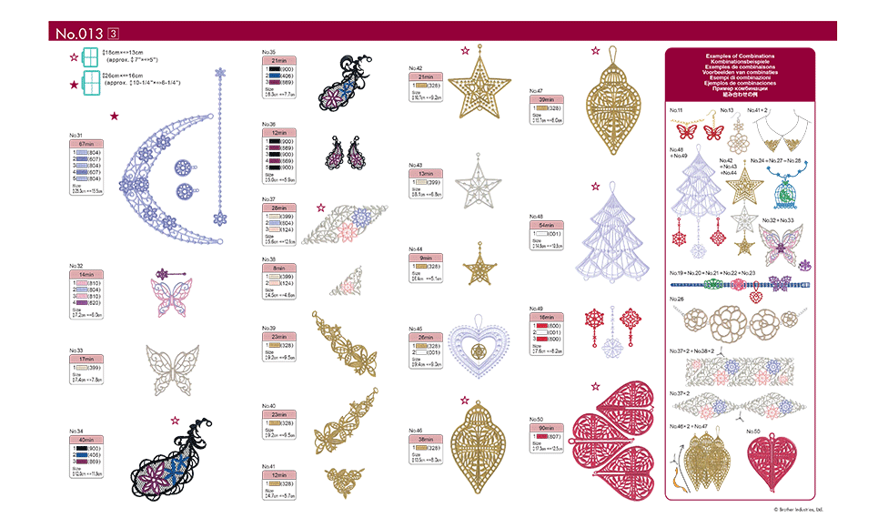 BLECUSB13 Borduurpatronen Collectie 13 4