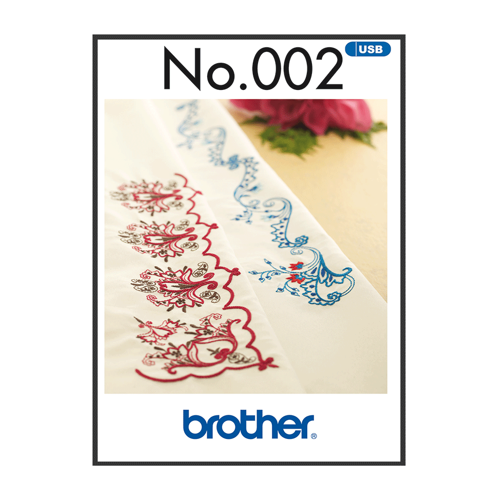 Embroidery USB Collection 2 - Oriental border patterns