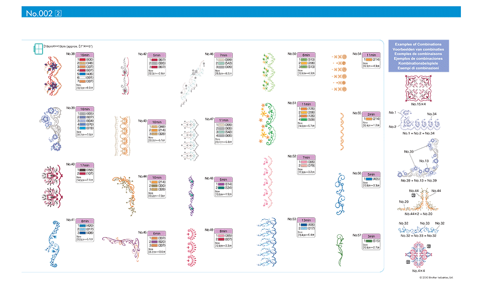 BLECUSB2 Embroidery Design Collection 2 3