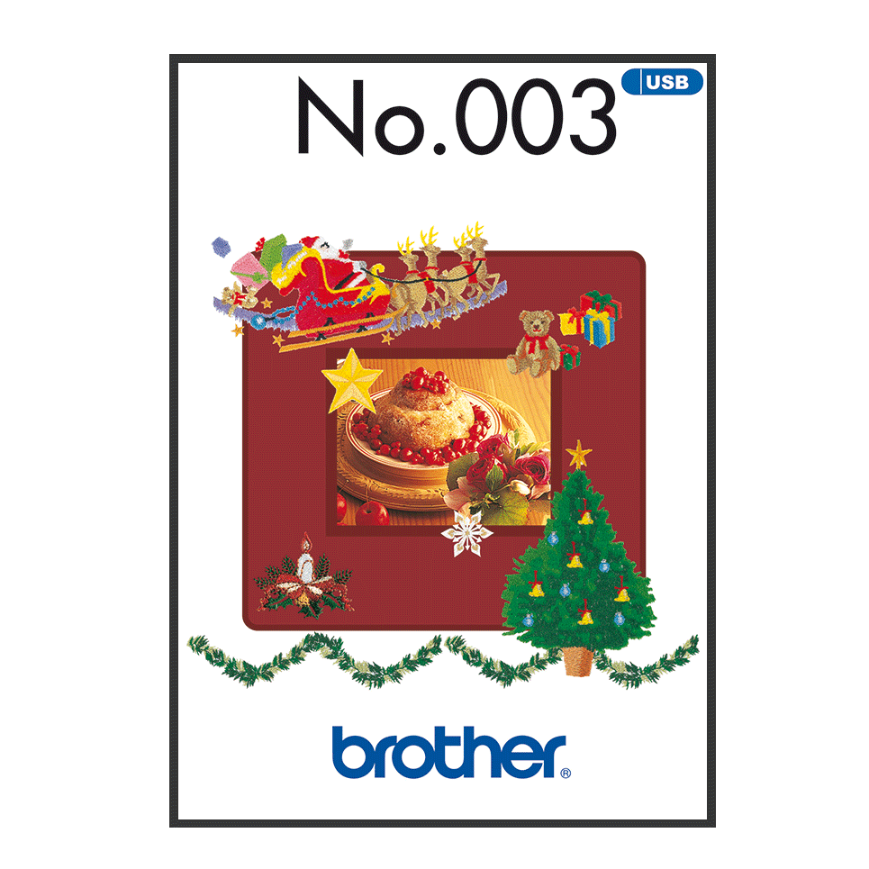 Embroidery USB Collection 3 - Winter collection