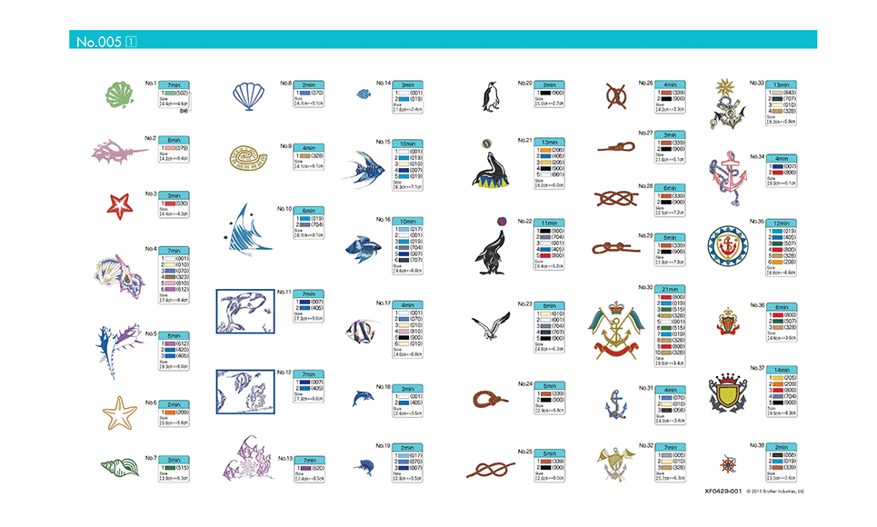 BLECUSB5 Borduurpatronen Collectie 5 2