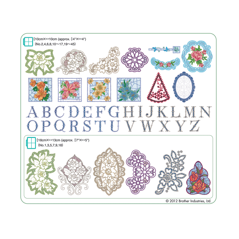 BLECUSB8 Stickmuster-Kollektion 8 2