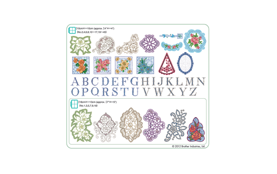 USB коллекция с вышивками 8 BLECUSB8 2