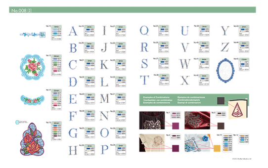USB коллекция с вышивками 8 BLECUSB8 4