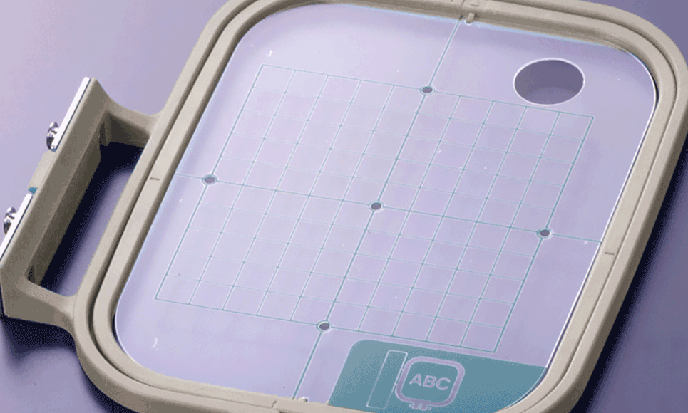 EF62 Stickrahmenset 100 x 100mm 2