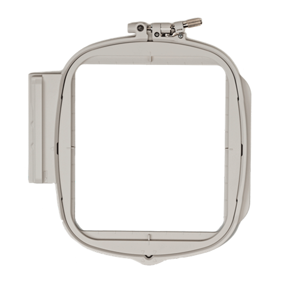 Grey 15 x 15cm square shape machine embroidery frame SEF150