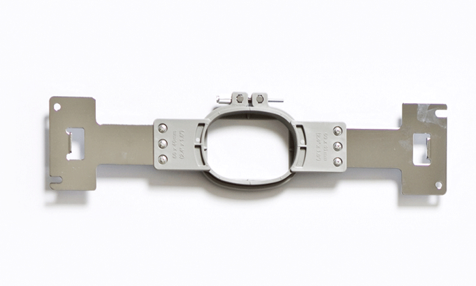 PRH60 Telaio da ricamo rettangolare grigio 60 x 40 mm