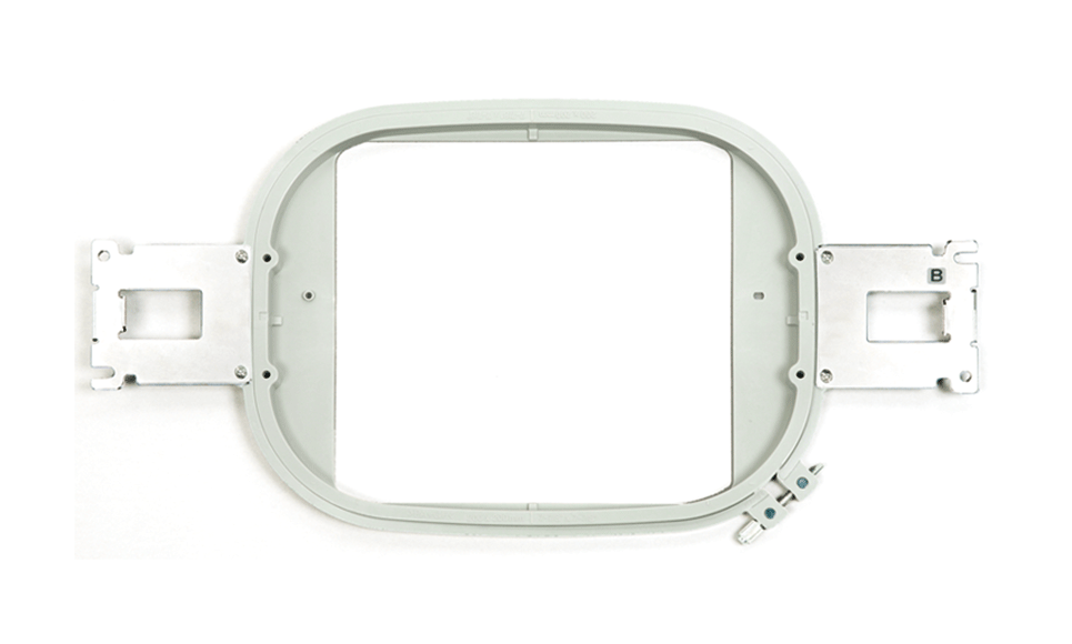 Grey 200 x 200mm Square shaped embroidery frame PRPQF200 for quilting