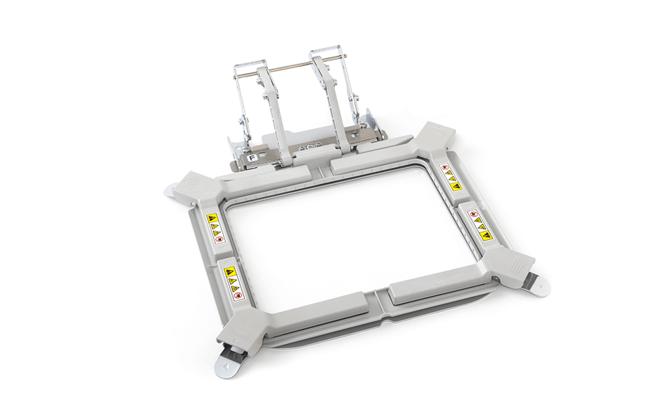 Large magnetic frame for Brother PR embroidery machines