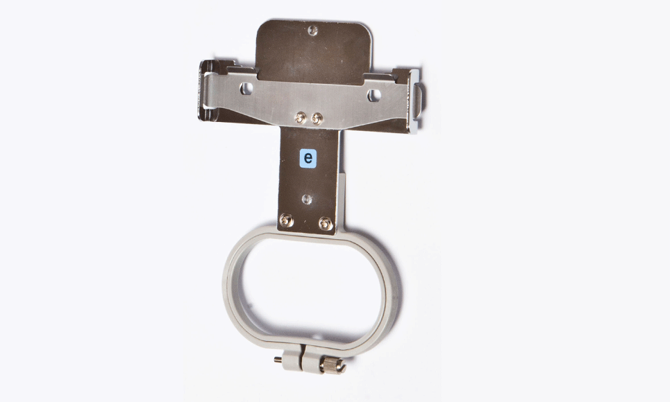 Klein 41x70 mm ovaal grijs borduurraam VRSF70 voor PR- en VR-machines
