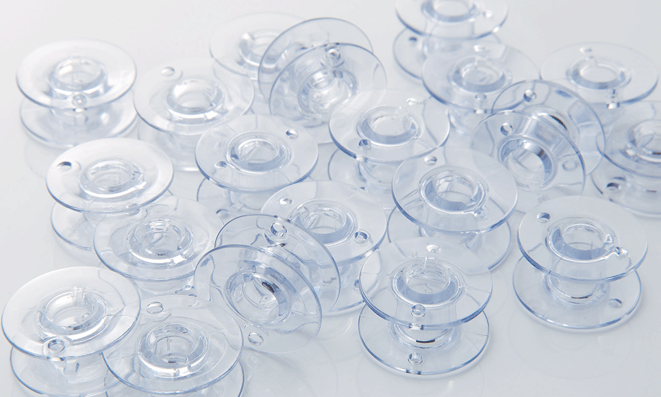 Plastic sewing machine bobbins SFB for most Brother sewing machines