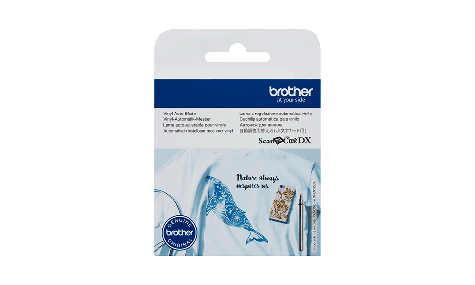 Brother - Vinyl Auto Blade CADXBLDV1 in packaging