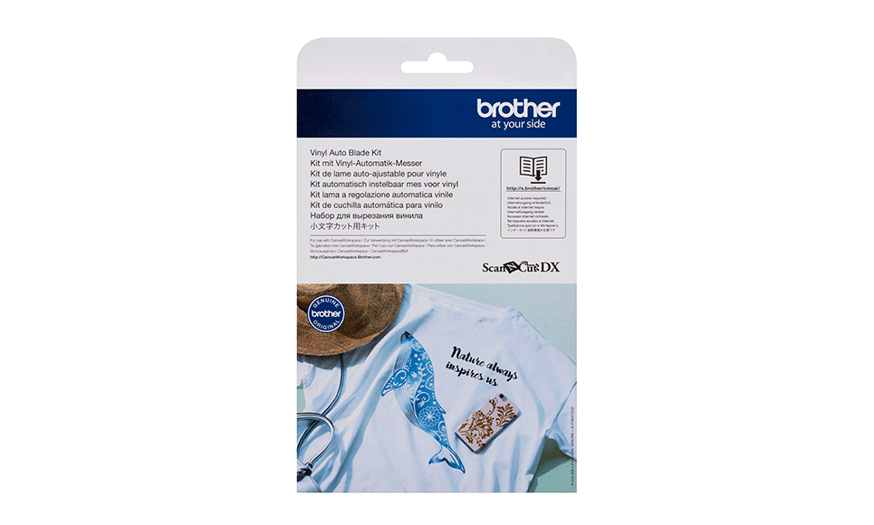 Brother - Vinyl Auto Blade Kit CADXVBKIT1 in packaging
